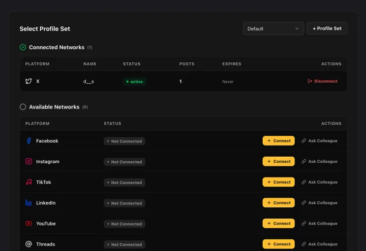 Postproxy screenshot 1