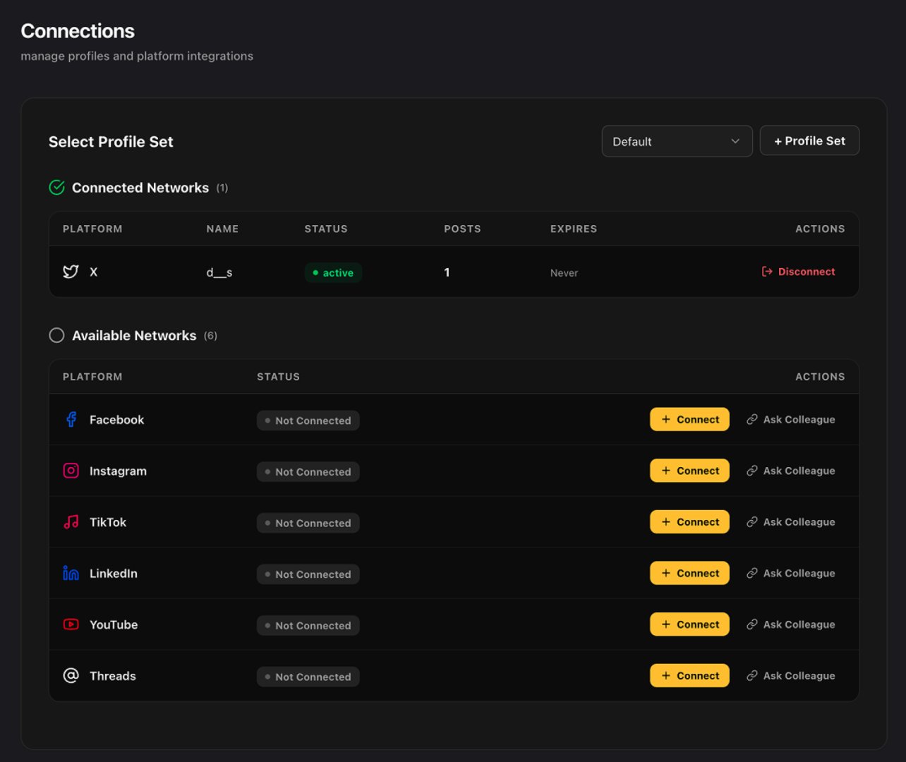 Postproxy product screenshot