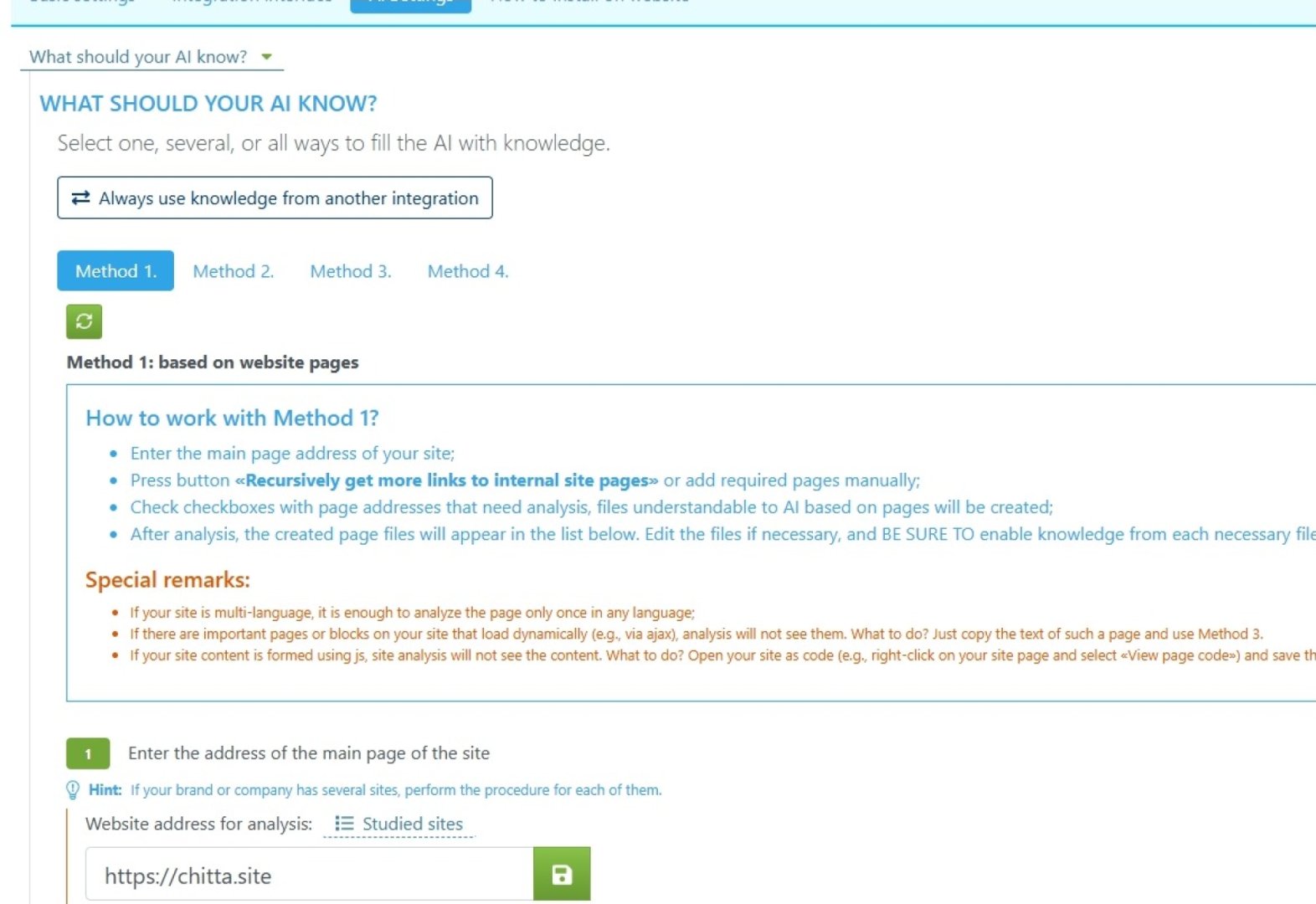 Chitta™ - AI & Machine Learning screenshot 2 showing the Chitta™ convinces and sells on your website while other websites remain silent.
