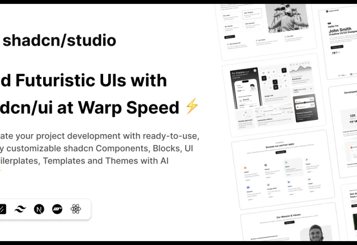Shadcn Studio screenshot 1