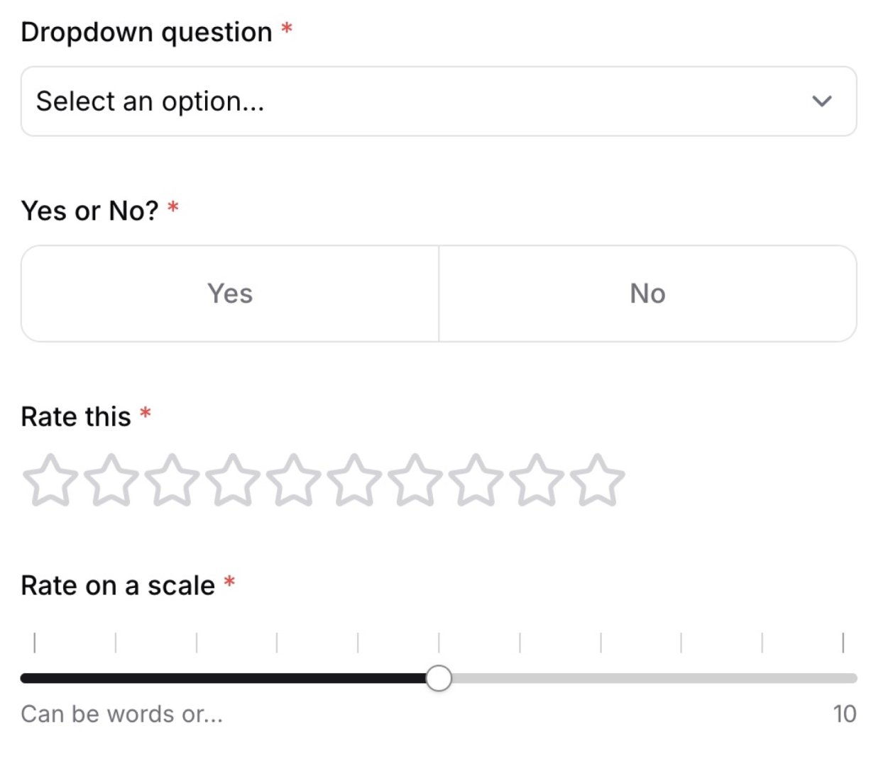 Fantastic Forms product screenshot