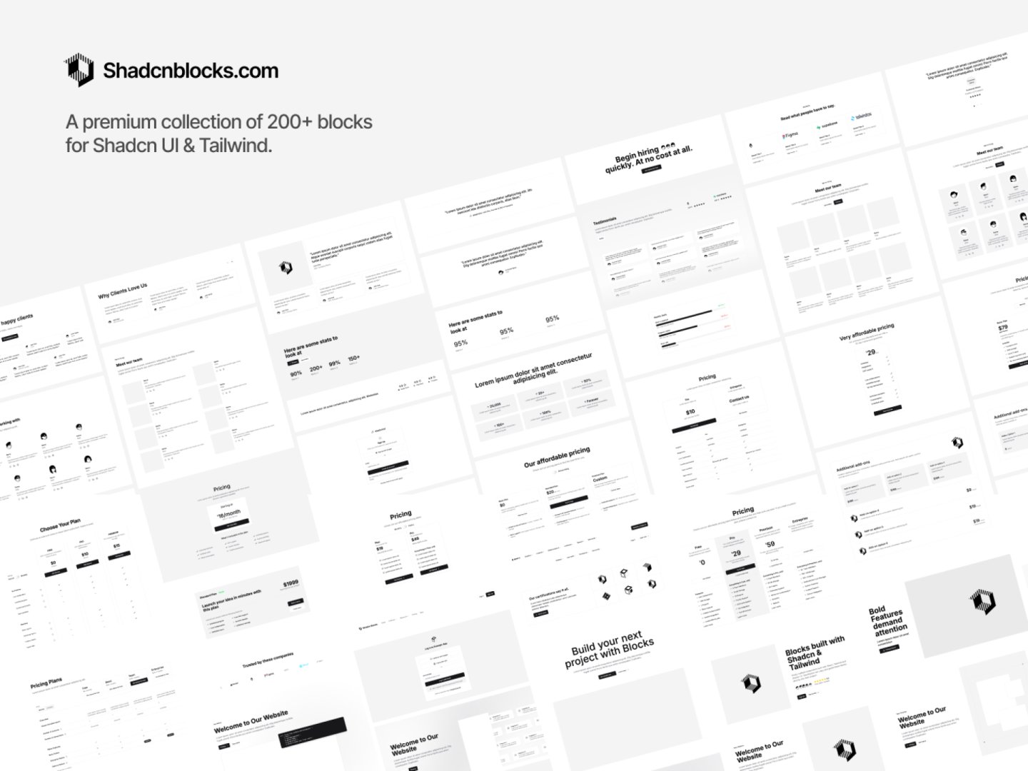 Shadcnblocks screenshot 2