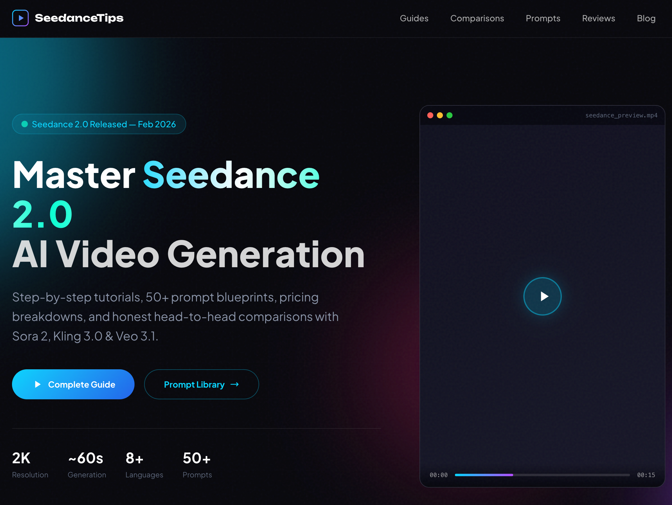 SeedanceTips screenshot