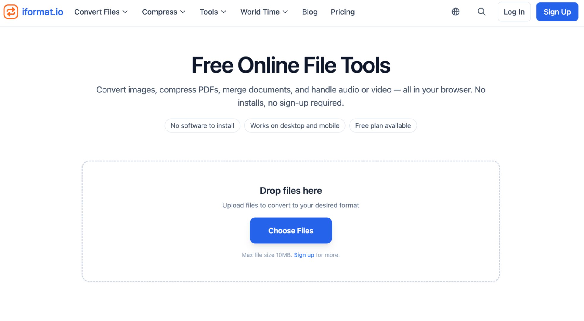 iFormatio product screenshot