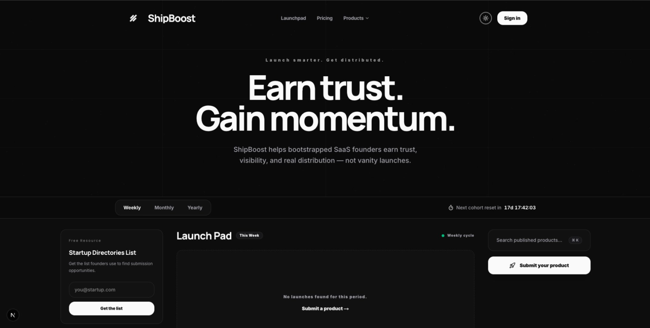 ShipBoost product screenshot