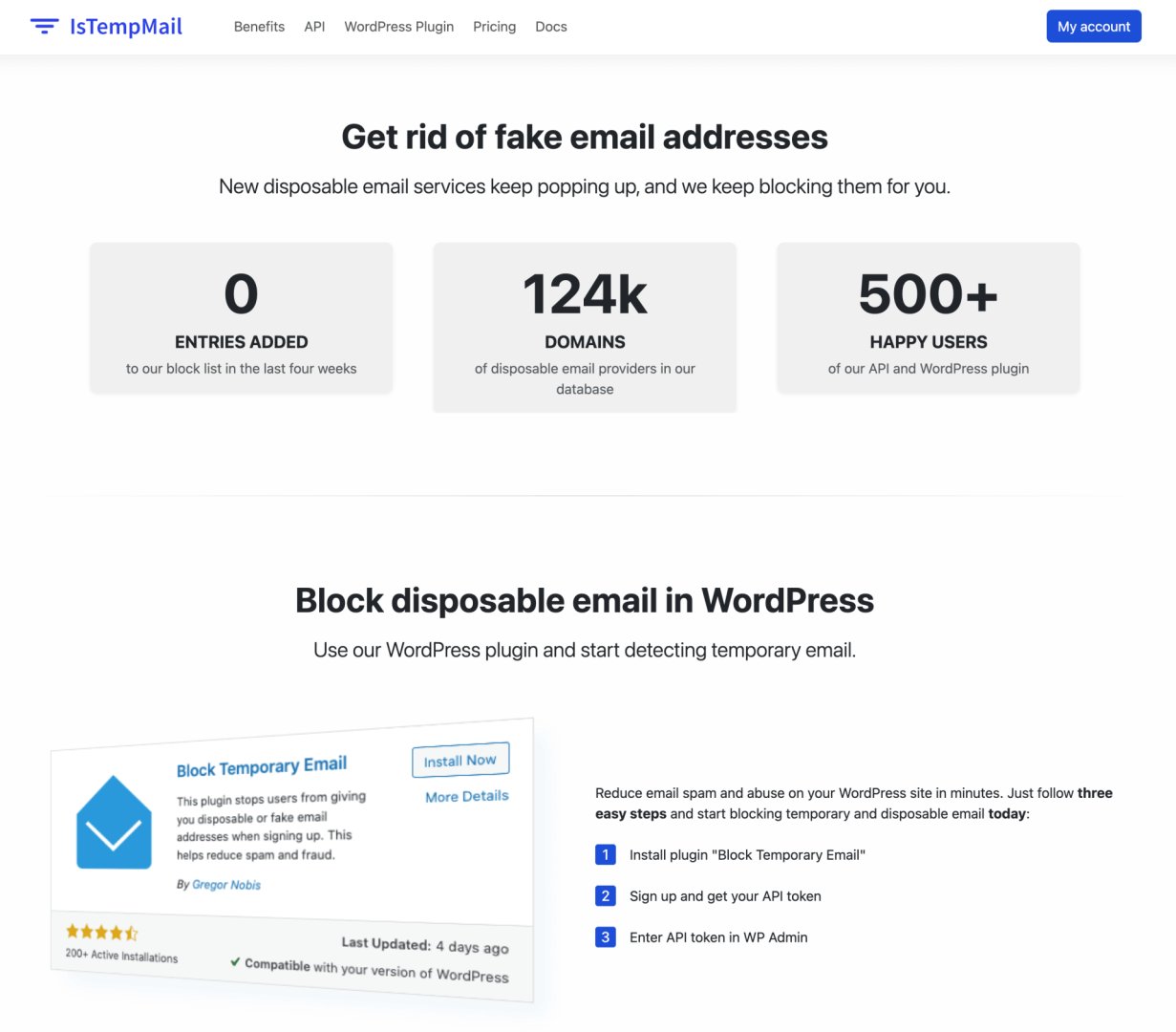 IsTempMail screenshot 2