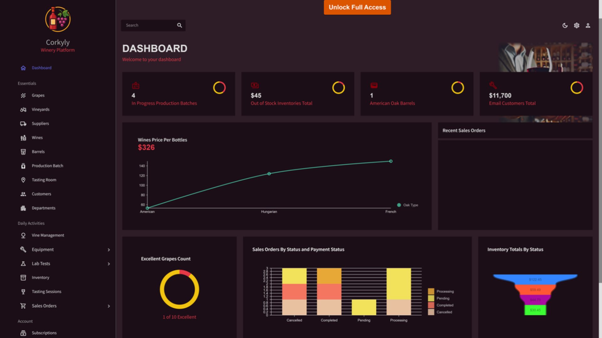 Corkyly product screenshot