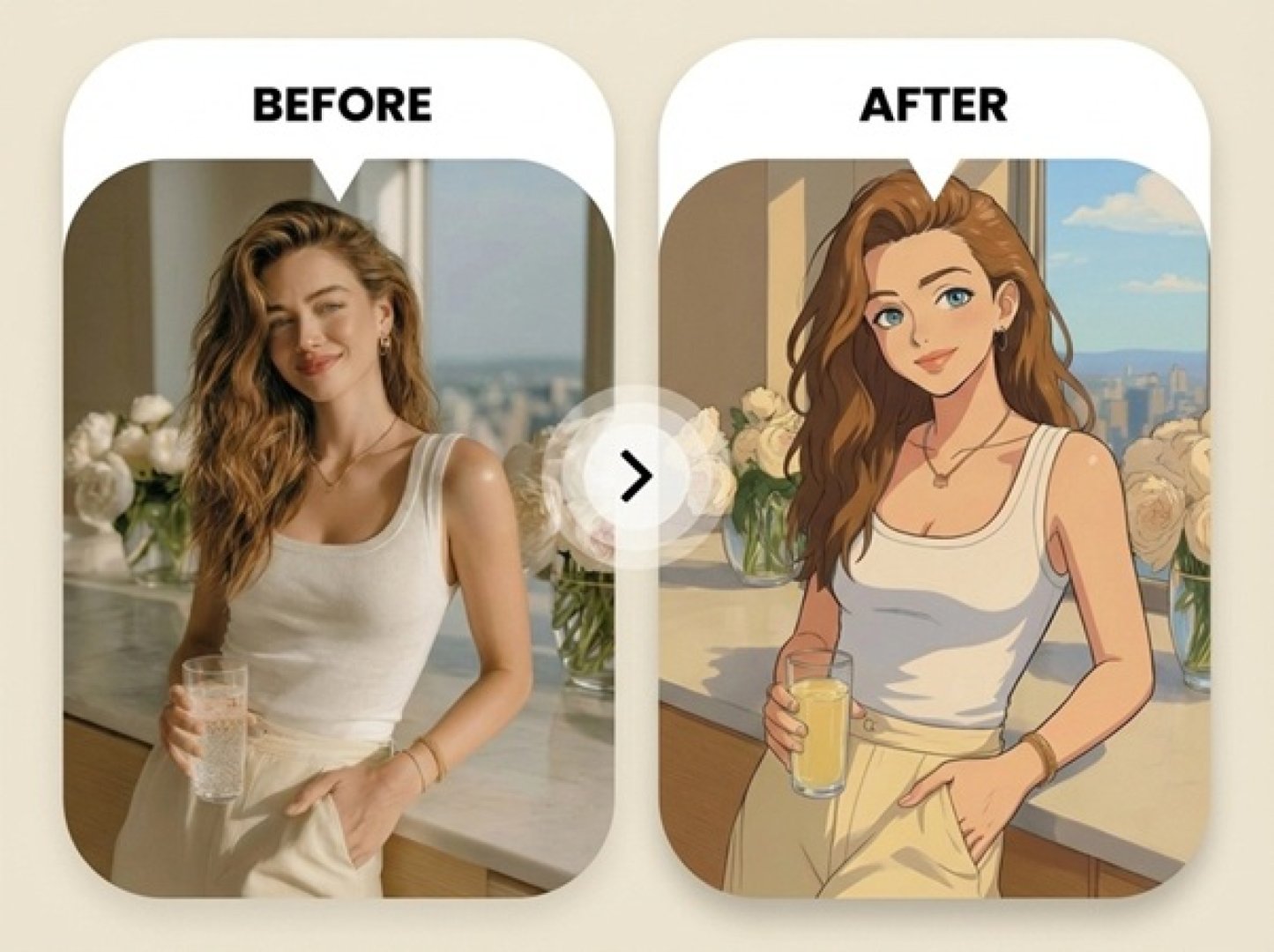 Fast Image AI Cartoon Generator product screenshot