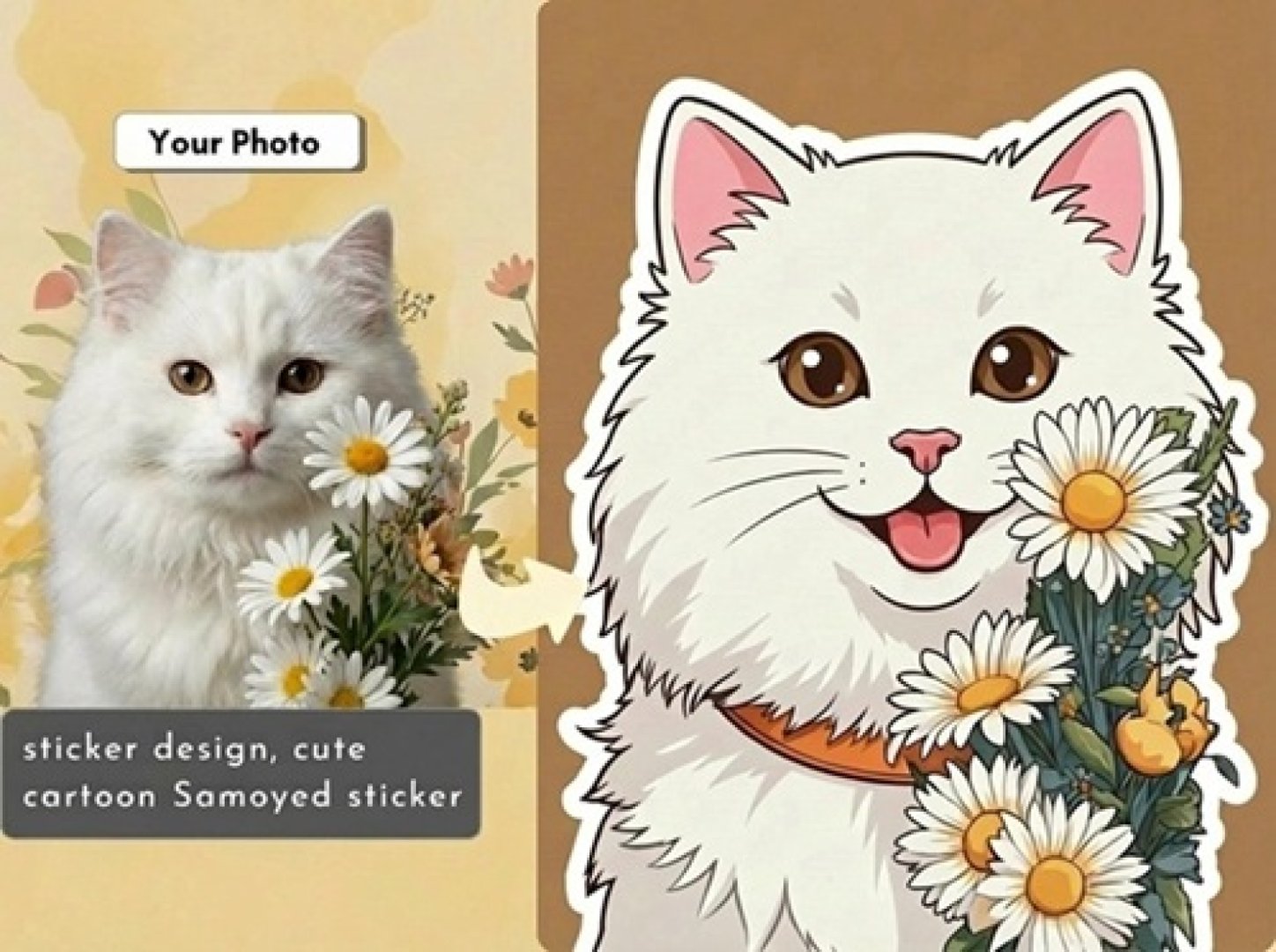 Fast Image AI Sticker Generator product screenshot