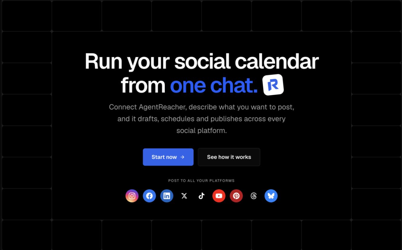 AgentReacher product screenshot