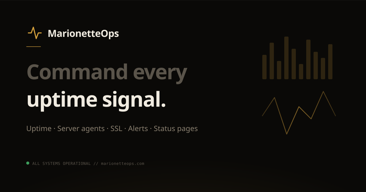 MarionetteOps screenshot