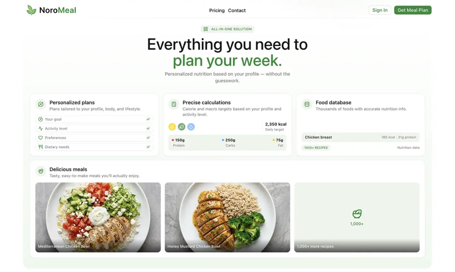 NoroMeal screenshot 2