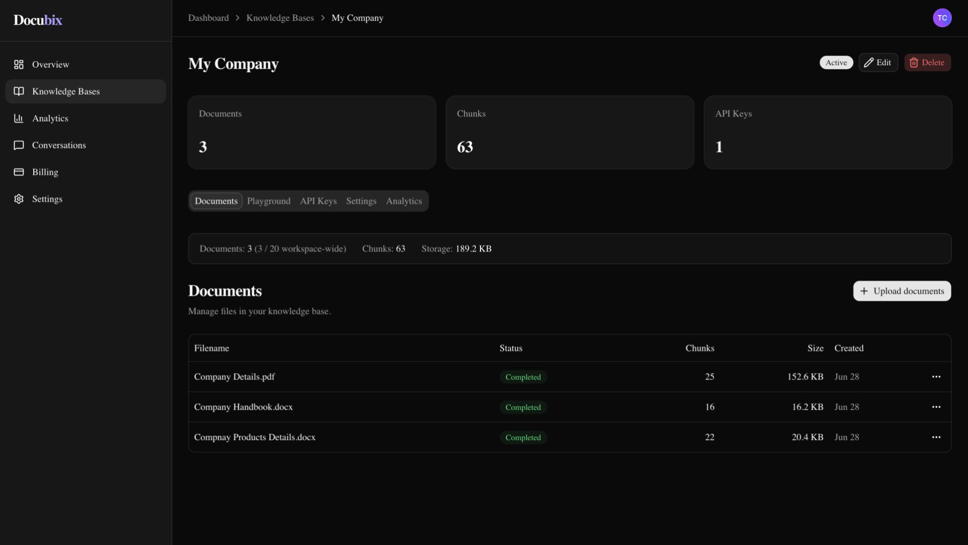 Docubix screenshot 2