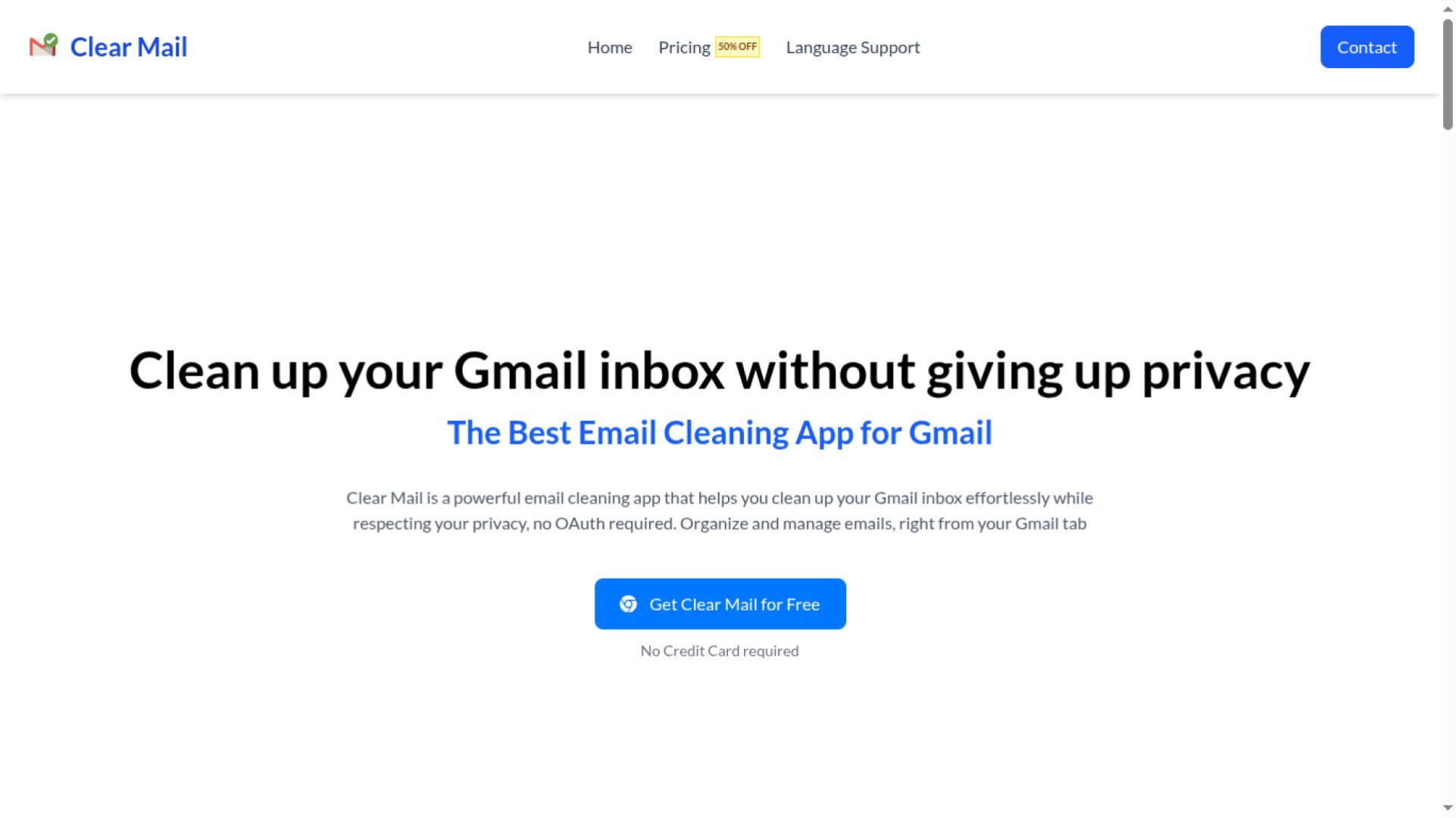 Clear Mail for Gmail screenshot 2