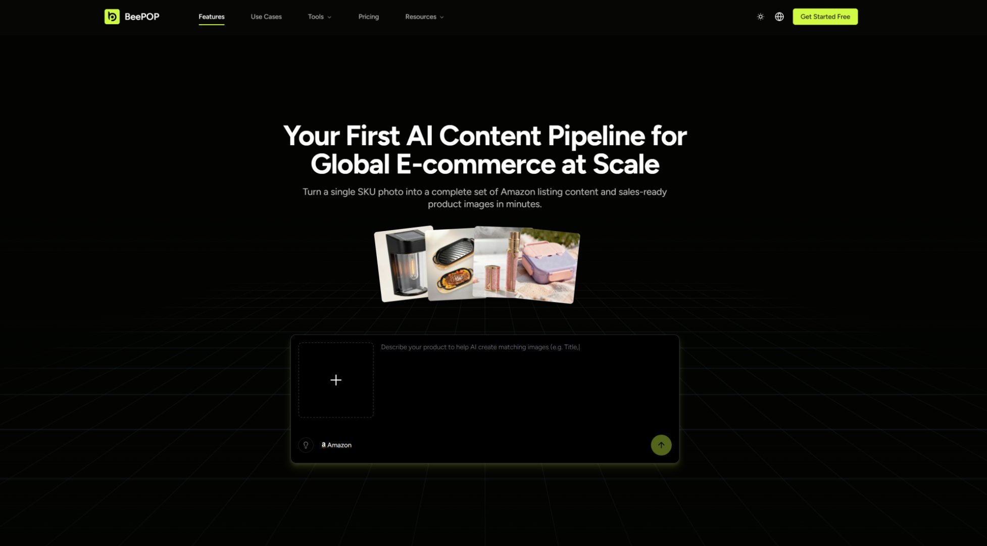 BeePOP product screenshot