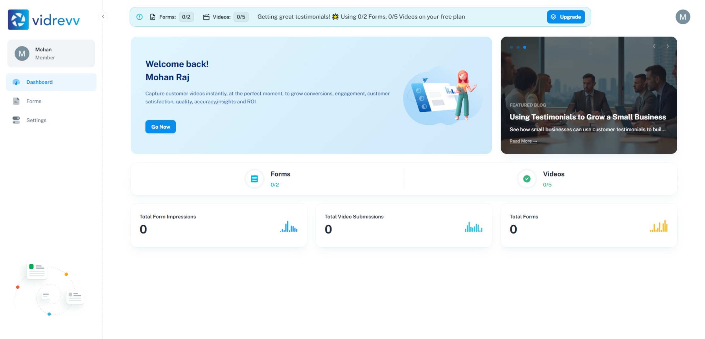 vidrevv product screenshot