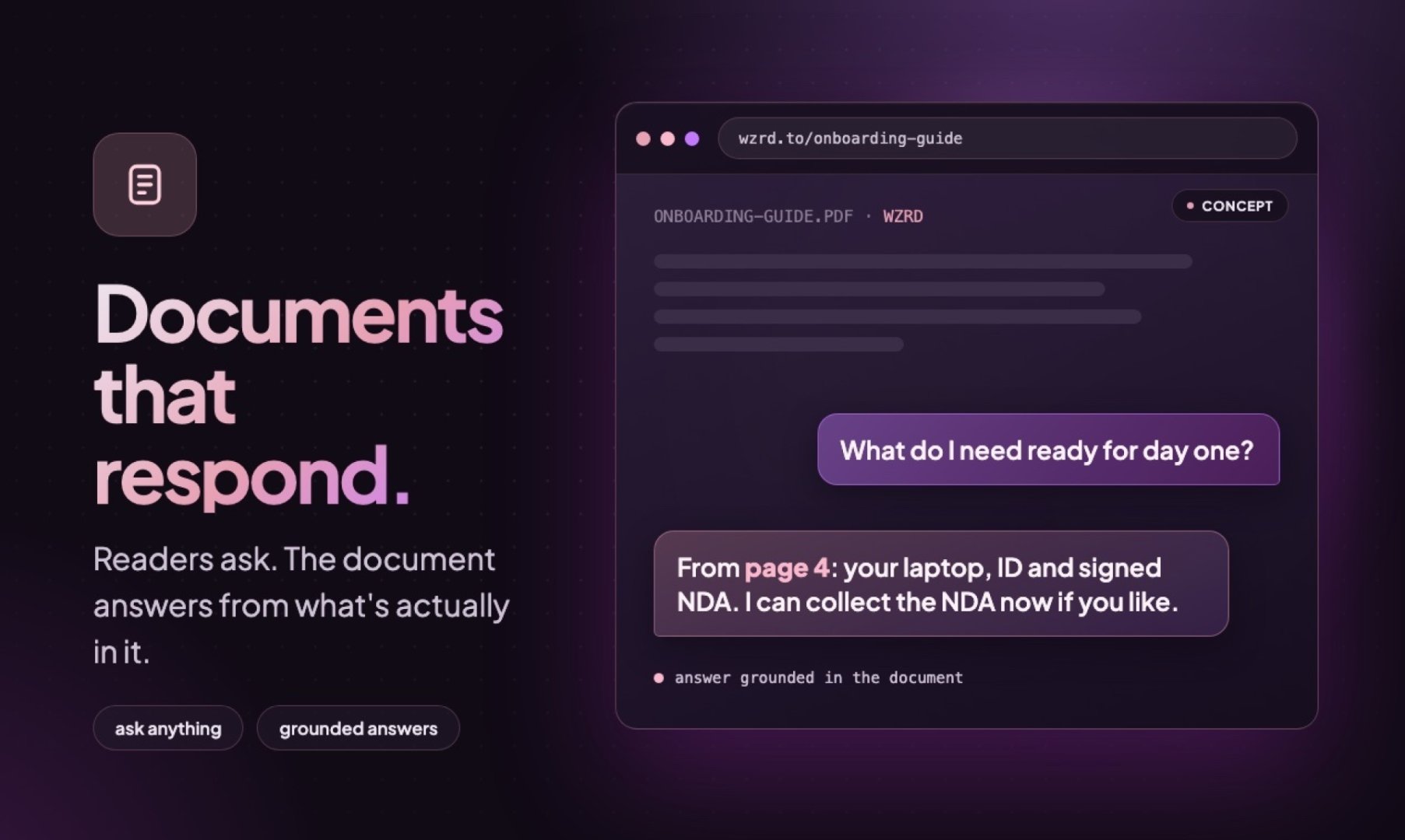 WZRD screenshot 2