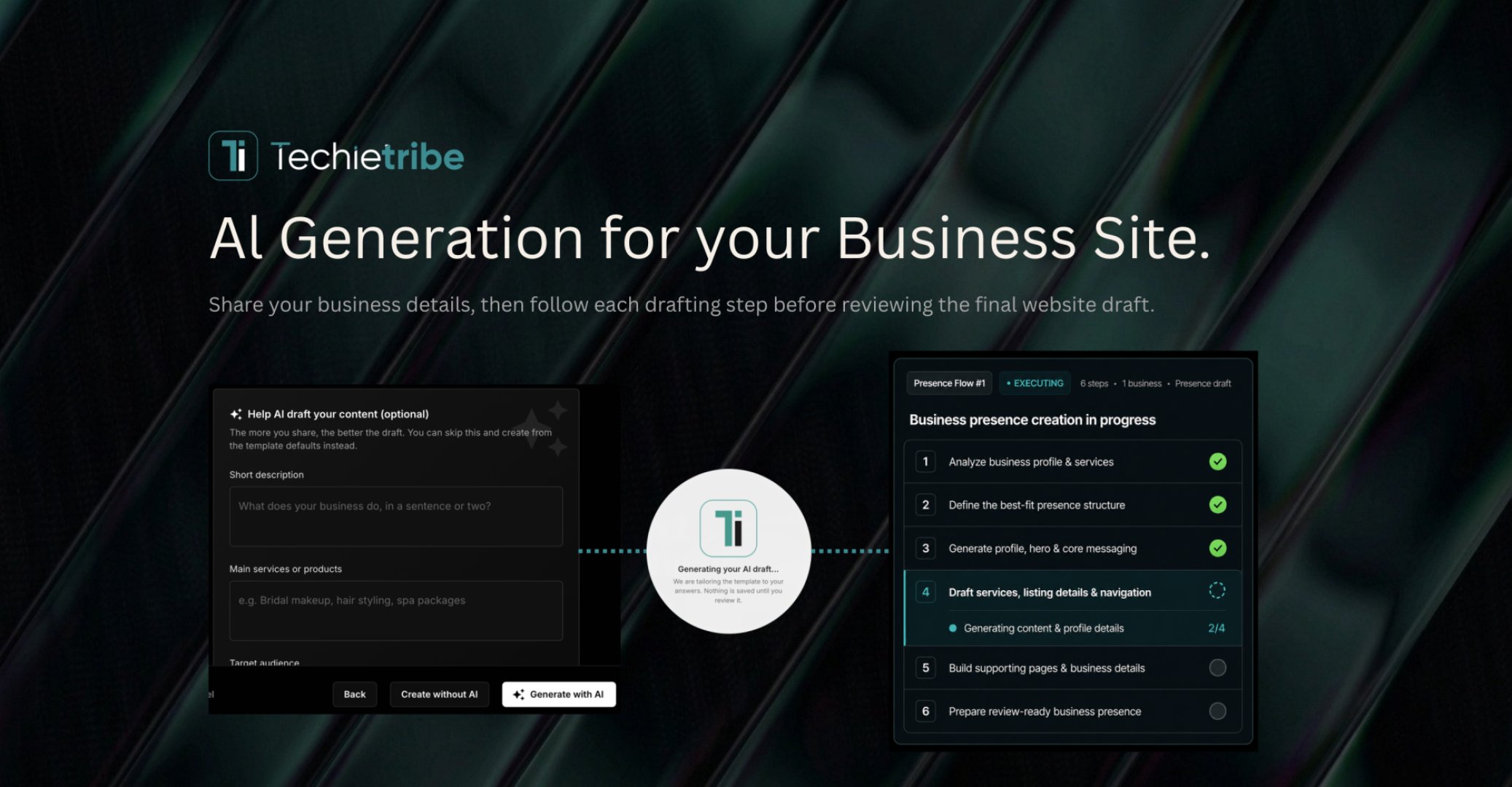 Techietribe AI screenshot 2