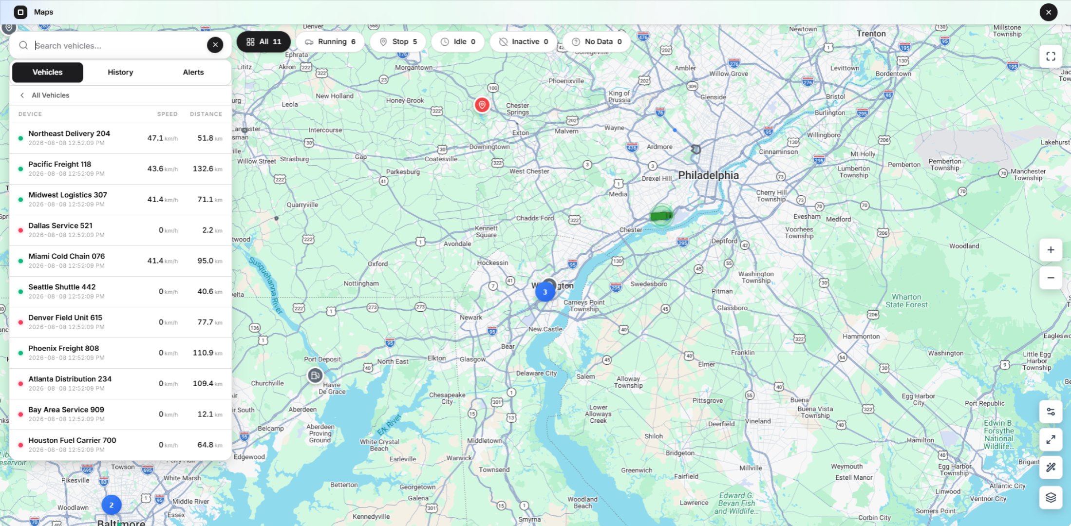 Open VTS product screenshot
