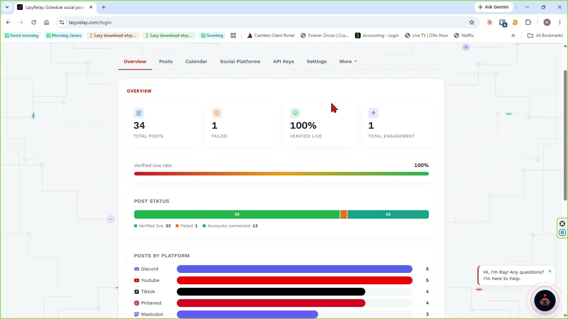 LazyRelay product screenshot