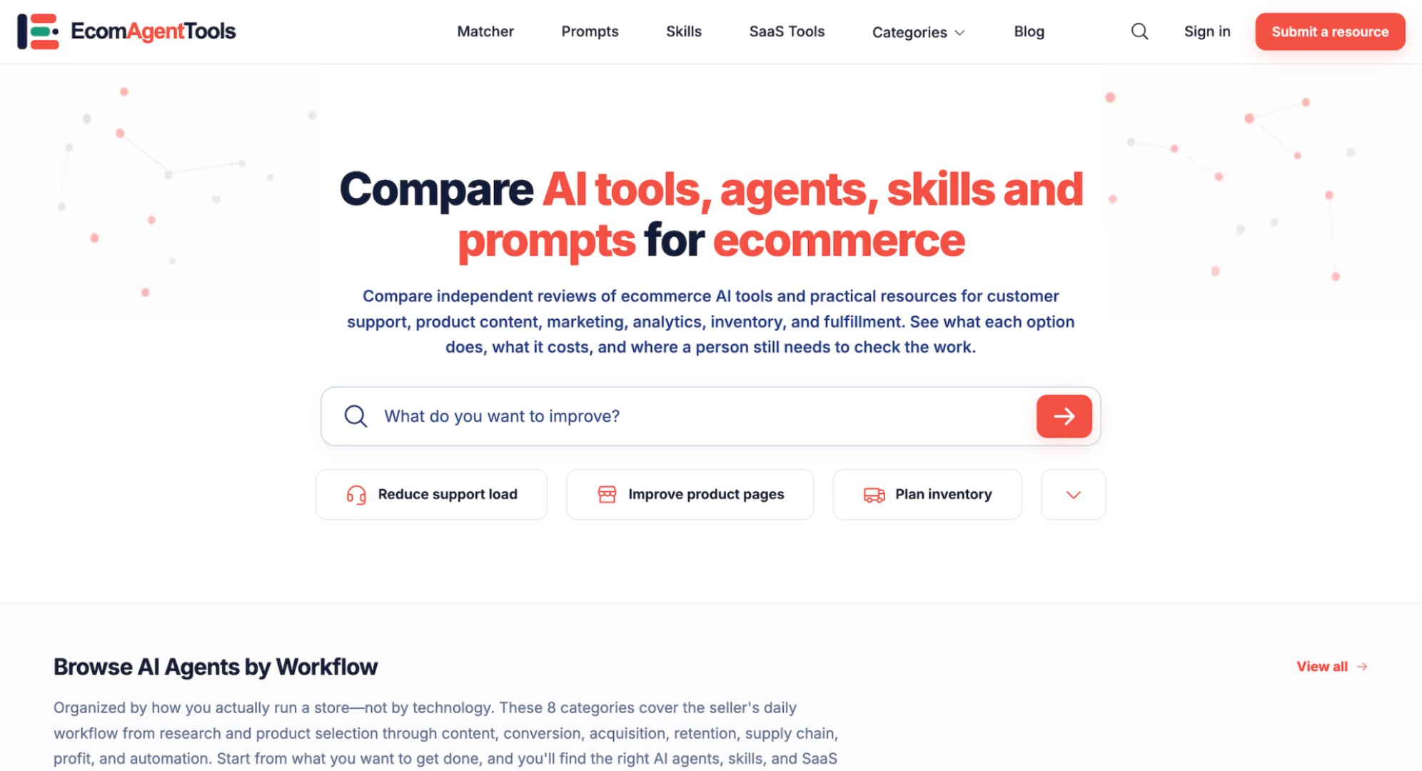 Ecom Agent Tools screenshot 1