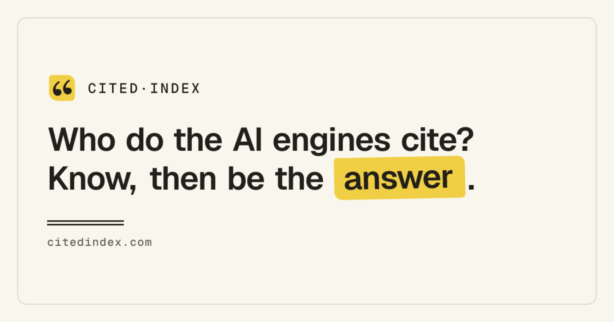 CitedIndex screenshot 1
