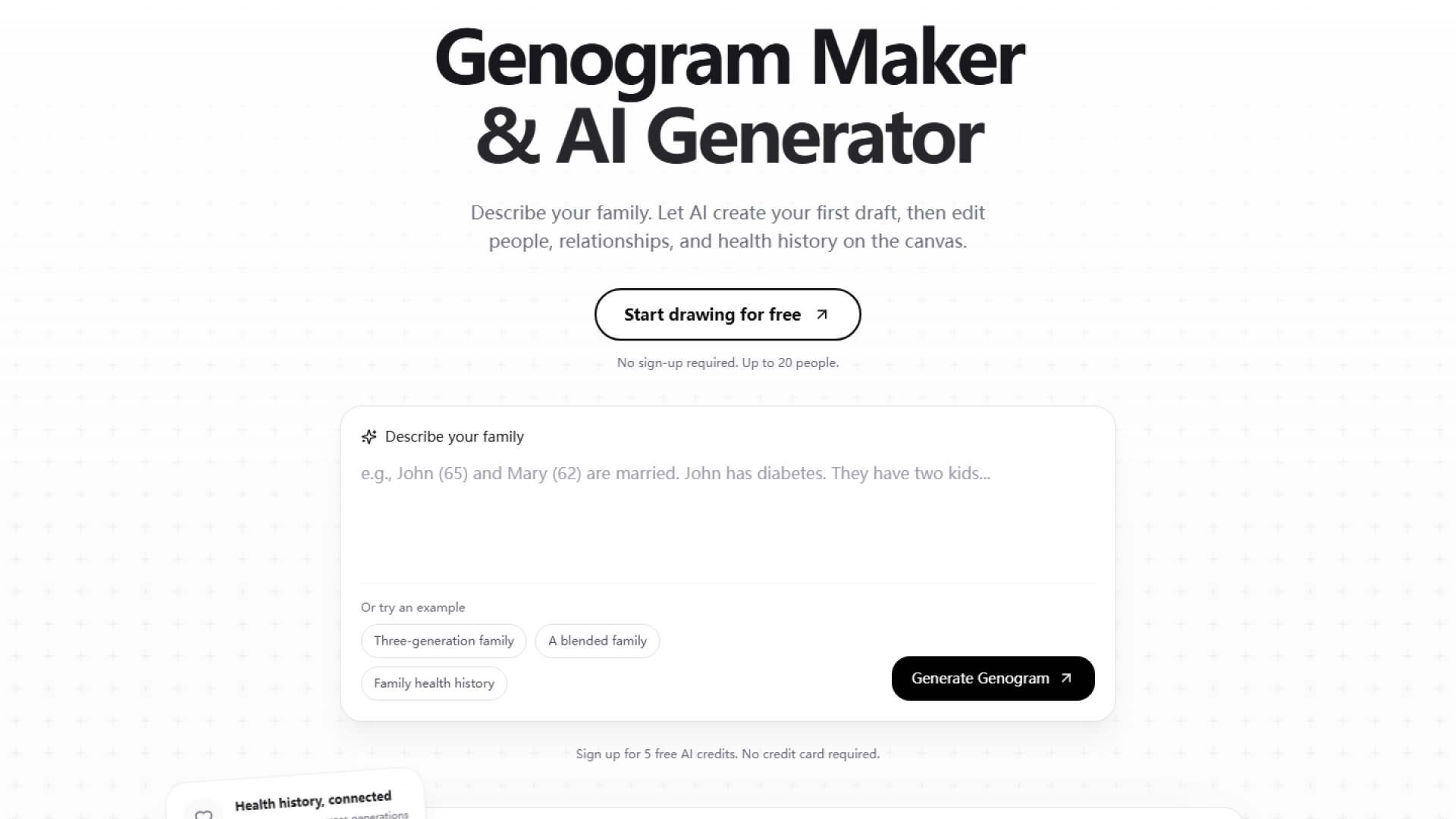 GenogramLab screenshot 1