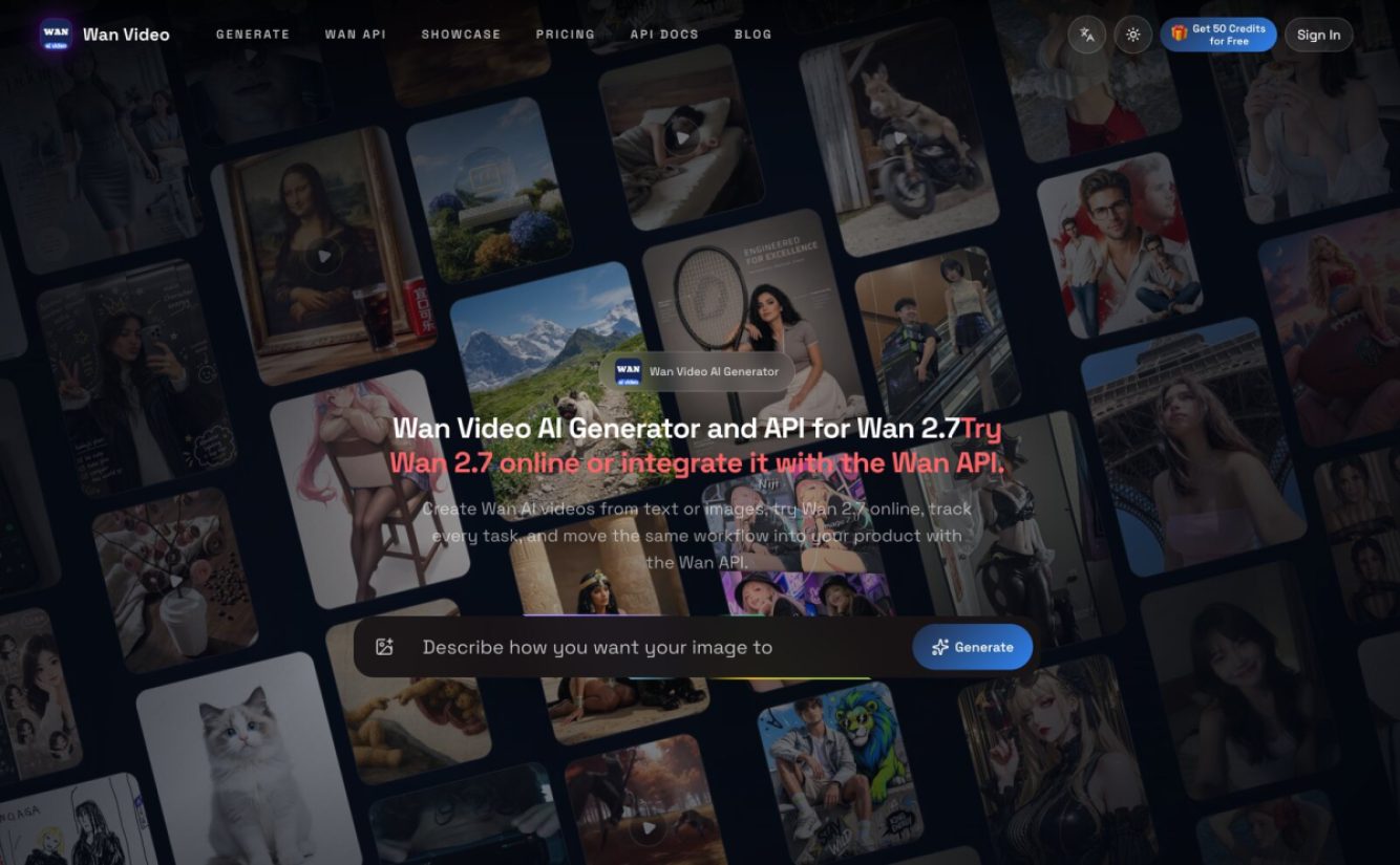 Wan Video product screenshot