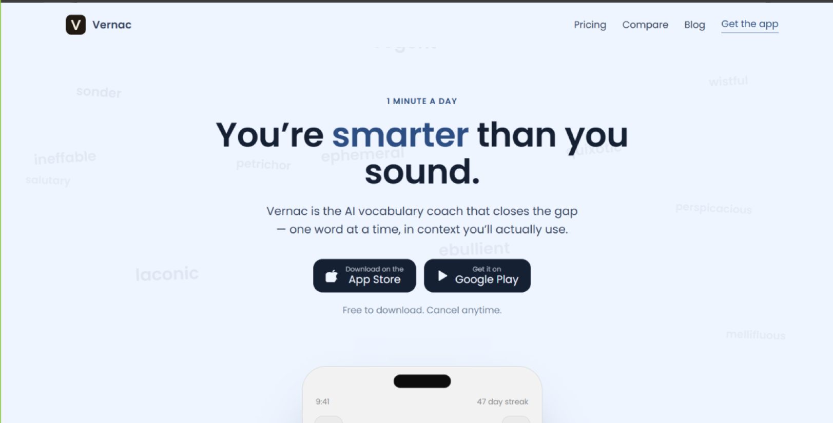 Vernac screenshot 2