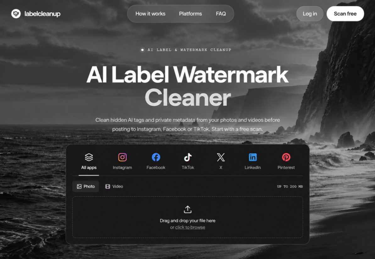 Label CleanUp product screenshot