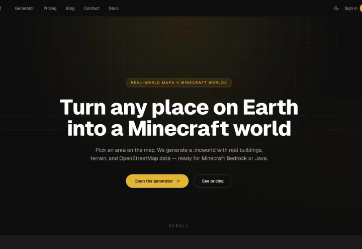MapMC screenshot 1