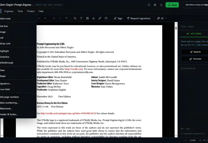 Pditor screenshot 2