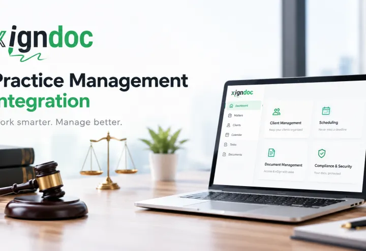 Legal Practice Management eSign Integration screenshot 2