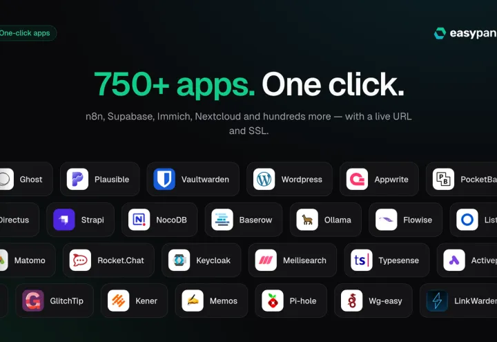 Easypanel screenshot 2