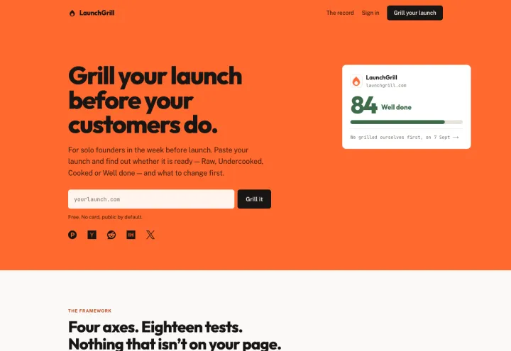 LaunchGrill screenshot 1