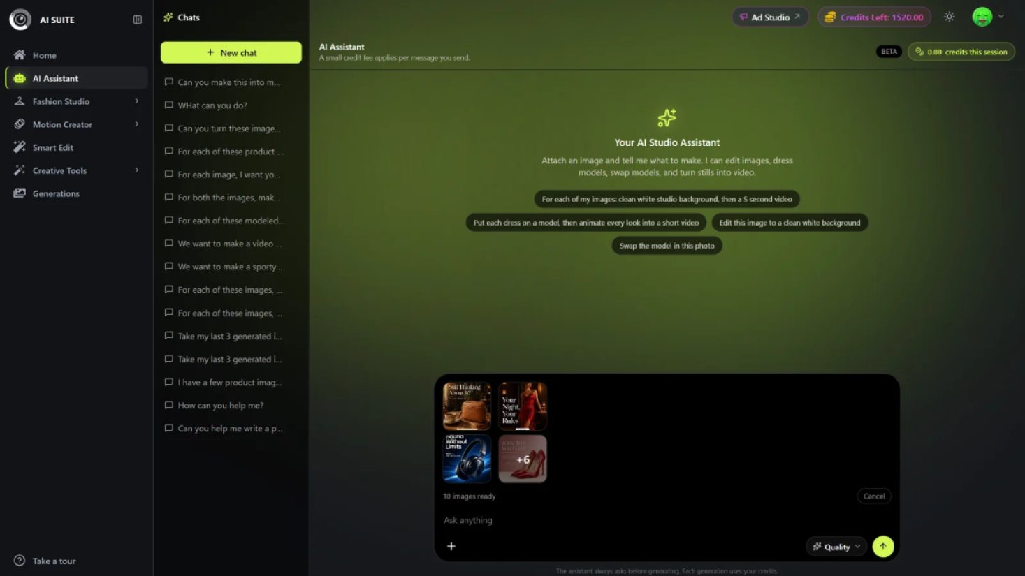 CamClo AI product screenshot