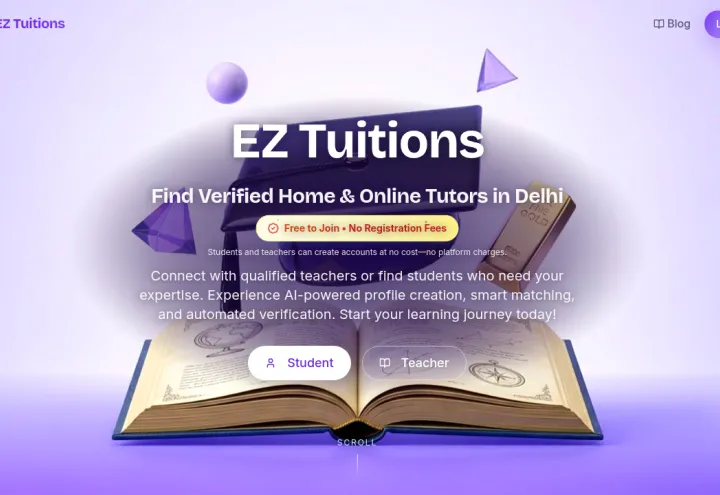 EZ Tuitions screenshot 1