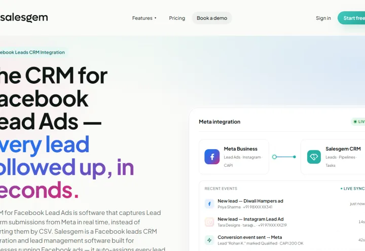 salesgem.io screenshot 2