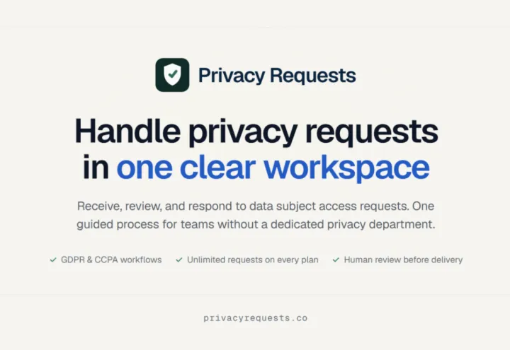 PrivacyRequests screenshot 1