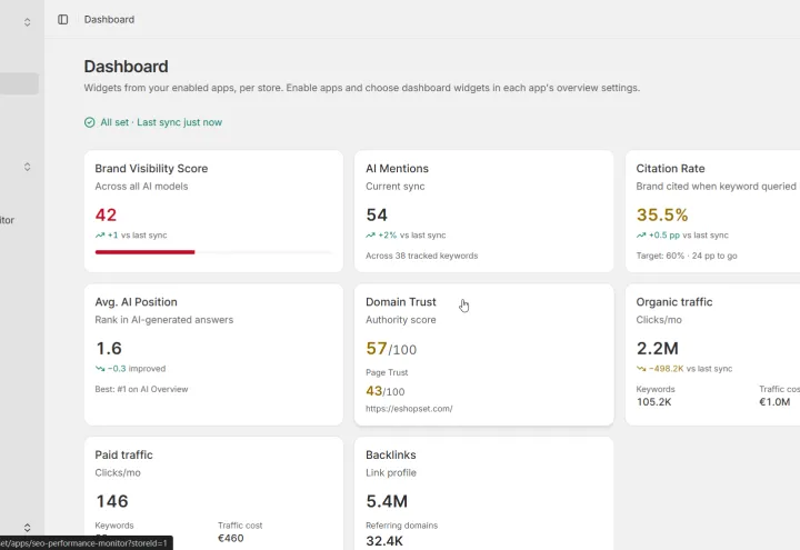 EShopSet screenshot 2