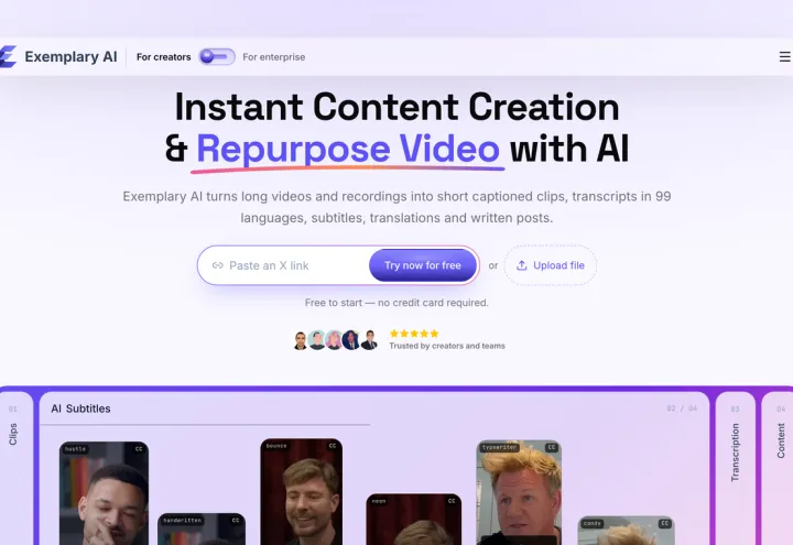 Exemplary AI screenshot 1