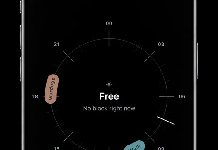 Radialday screenshot 1