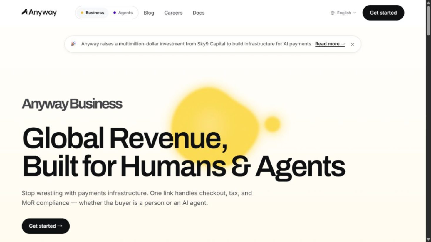 Anyway product screenshot