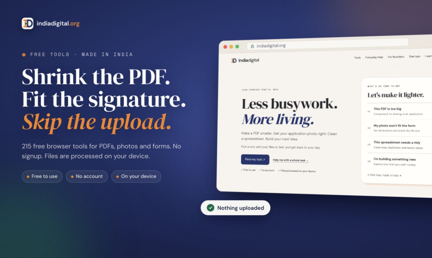 IndiaDigital product screenshot