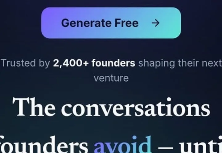 FounderAgreement.com screenshot 1