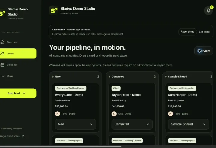 Slarivo Leads screenshot 1