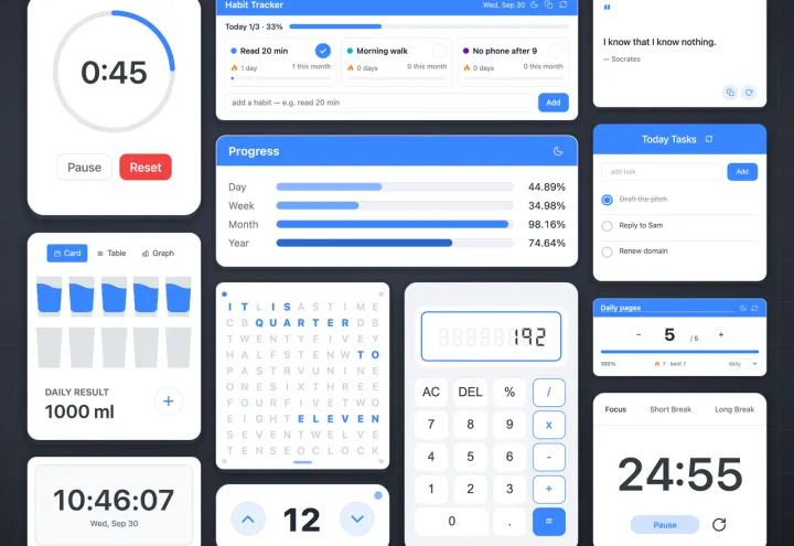 Widgets For Notion screenshot 2