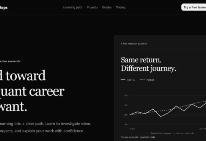 QuantSteps screenshot 1