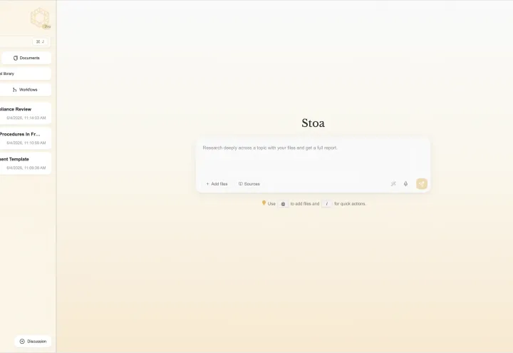 Stoa screenshot 1