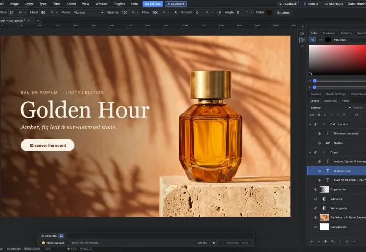 PhotoFresco screenshot 1